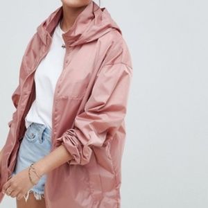 Asos Rose Windbreaker Jacket